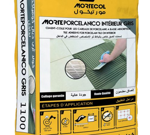 MORTEPORCELANICO - INTÉRIEUR GRIS